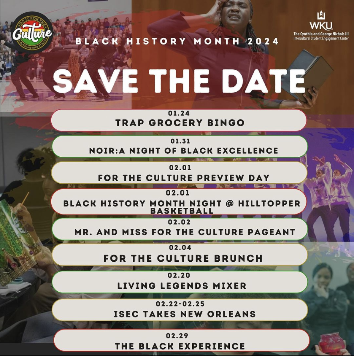ISEC to host festivities for Black History Month